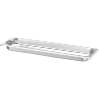 HENDI Recipiente GN 2/4,contenedor GN,apilable,resistente a Temperaturas de -40° a 300°C,apto para hornos,congeladores,calientaplatos,baño María,2.5L,530x162x(H) 40mm,acero inoxidable 18/10 HENDI Recipiente GN 2/4,contenedor GN,apilable,resistente a Temperaturas de -40° a 300°C,apto para hornos,congeladores,calientaplatos,baño María,2.5L,530x162x(H) 40mm,acero inoxidable 18/10