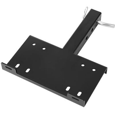 VEVOR Soporte de Cabrestante, Soporte de Enganche de Remolque con Receptor de 50,8 mm, Diseño de 2 Orificios de Montaje, Capacidad de 6803 kg para Vehículos Todoterreno, UTV y Camionetas, Negro VEVOR Soporte de Cabrestante, Soporte de Enganche de Remolque con Receptor de 50,8 mm, Diseño de 2 Orificios de Montaje, Capacidad de 6803 kg para Vehículos Todoterreno, UTV y Camionetas, Negro