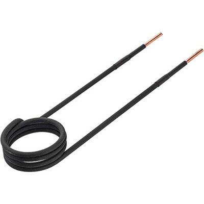 Vigor Bobina rígida de 240 mm de longitud, 45 mm de diámetro interior, para tornillos hasta M22, alineación horizontal, adecuada para el calentador de inducción V4891". Vigor Bobina rígida de 240 mm de longitud, 45 mm de diámetro interior, para tornillos hasta M22, alineación horizontal, adecuada para el calentador de inducción V4891".