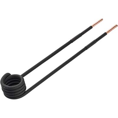 Vigor Bobina rígida lateral, 230 mm de longitud, 23 mm de diámetro interior, para tornillos hasta M10, alineación horizontal, adecuada para el calentador de inducción V4891 Vigor Bobina rígida lateral, 230 mm de longitud, 23 mm de diámetro interior, para tornillos hasta M10, alineación horizontal, adecuada para el calentador de inducción V4891