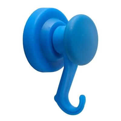 first4magnets Magnet Expert 43mm Diámetro De Goma Recubierto De Imán De Neodimio Con Gancho Giratorio-azul (paquete De 40) first4magnets Magnet Expert 43mm Diámetro De Goma Recubierto De Imán De Neodimio Con Gancho Giratorio-azul (paquete De 40)