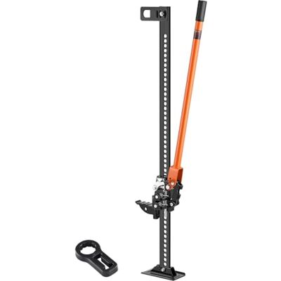 VEVOR Gato Agrícola 122 cm con Elevación Alta y Trinquete Carga Máxima de 3,18 T para Uso Todoterreno de Alta Resistencia con Rango de Elevación de 130,1 a 1079,5 mm para Tractor, Camión, SUV VEVOR Gato Agrícola 122 cm con Elevación Alta y Trinquete Carga Máxima de 3,18 T para Uso Todoterreno de Alta Resistencia con Rango de Elevación de 130,1 a 1079,5 mm para Tractor, Camión, SUV