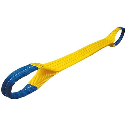 Dolezych Cinta de elevación de 3000 kg, Color Amarillo, Longitud 2 m, para grúas, Cadenas y talleres Dolezych Cinta de elevación de 3000 kg, Color Amarillo, Longitud 2 m, para grúas, Cadenas y talleres