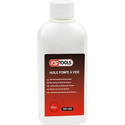 KS Tools Aceite -aceite para lubricar bombas de vacío, 500 ml KS Tools Aceite -aceite para lubricar bombas de vacío, 500 ml