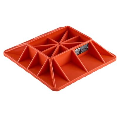 VEVOR Base de Gato de Alta Elevación con Soporte para Manija 295 x 295 mm Capacidad de 3,18 T Soporte para Gatos Agrícolas Compatible con la Mayoría de los Gatos con Base de 185 x 120 mm, Rojo VEVOR Base de Gato de Alta Elevación con Soporte para Manija 295 x 295 mm Capacidad de 3,18 T Soporte para Gatos Agrícolas Compatible con la Mayoría de los Gatos con Base de 185 x 120 mm, Rojo