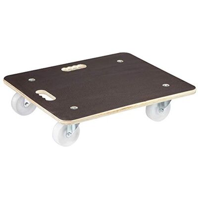 WAGNER Plataforma de Carga MM 1113-59 x 49 cm para Cajas Muy Pesadas, 400 kg de Carga Máxima, 2 Asas de Transporte Ergonómicas, Superficie Antideslizante, Certificado FSC® WAGNER Plataforma de Carga MM 1113-59 x 49 cm para Cajas Muy Pesadas, 400 kg de Carga Máxima, 2 Asas de Transporte Ergonómicas, Superficie Antideslizante, Certificado FSC®