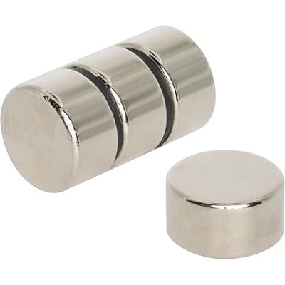 first4magnets N42 Magnet de Neodimio Para Artes, Manualidades, Fabricación de Modelos, Bricolaje, Pasatiempos, Oficina Y Hogar 15mm de Diámetro x 8mm de Espesor 6.9kg Paquete de 4 first4magnets N42 Magnet de Neodimio Para Artes, Manualidades, Fabricación de Modelos, Bricolaje, Pasatiempos, Oficina Y Hogar 15mm de Diámetro x 8mm de Espesor 6.9kg Paquete de 4