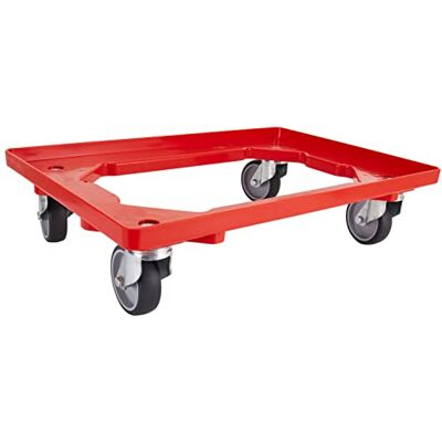 SARO TRR Carrito de transporte (600 x 400 cm), color rojo SARO TRR Carrito de transporte (600 x 400 cm), color rojo