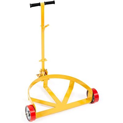 VEVOR Carro Portabidones 250 L Capacidad de Carga 544 kg Plataforma Rodante 3 Ruedas Bastidor de Acero Mango Ajustable Base de Rodillos Herramienta de Manipulación de Bidones para Almacenes Fábricas VEVOR Carro Portabidones 250 L Capacidad de Carga 544 kg Plataforma Rodante 3 Ruedas Bastidor de Acero Mango Ajustable Base de Rodillos Herramienta de Manipulación de Bidones para Almacenes Fábricas