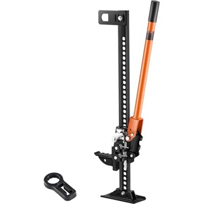VEVOR Gato Agrícola 845 mm con Elevación Alta y Trinquete Carga Máxima de 3,18 T para Uso Todoterreno de Alta Resistencia con Rango de Elevación de 130,1 a 711,2 mm para Tractor, Camión, SUV VEVOR Gato Agrícola 845 mm con Elevación Alta y Trinquete Carga Máxima de 3,18 T para Uso Todoterreno de Alta Resistencia con Rango de Elevación de 130,1 a 711,2 mm para Tractor, Camión, SUV