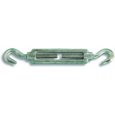 Chapuis Tensor 2 ganchos Acero galvanizado 420 kg Para cable de 15 mm de diámetro Chapuis Tensor 2 ganchos Acero galvanizado 420 kg Para cable de 15 mm de diámetro