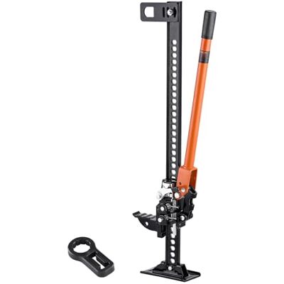 VEVOR Gato Agrícola 91,5 cm con Elevación Alta y Trinquete Carga Máxima de 3,18 T para Uso Todoterreno de Alta Resistencia con Rango de Elevación de 130,1 a 769,6 mm para Tractor, Camión, SUV VEVOR Gato Agrícola 91,5 cm con Elevación Alta y Trinquete Carga Máxima de 3,18 T para Uso Todoterreno de Alta Resistencia con Rango de Elevación de 130,1 a 769,6 mm para Tractor, Camión, SUV