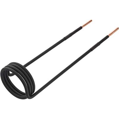 Vigor Bobina rígida de 220 mm de longitud, 45 mm de diámetro interior, para tornillos hasta M22, alineación vertical, adecuada para el calentador de inducción V4891". Vigor Bobina rígida de 220 mm de longitud, 45 mm de diámetro interior, para tornillos hasta M22, alineación vertical, adecuada para el calentador de inducción V4891".