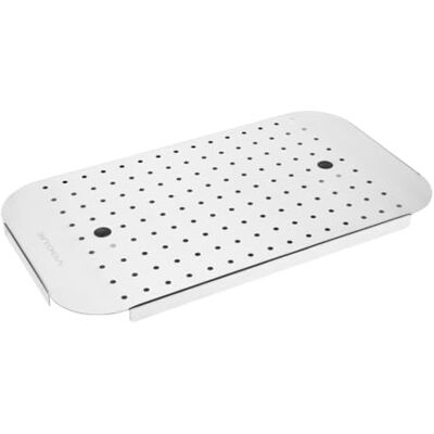 VOGUE Bandeja escurridora GN de acero inoxidable para GN 1/1 VOGUE Bandeja escurridora GN de acero inoxidable para GN 1/1