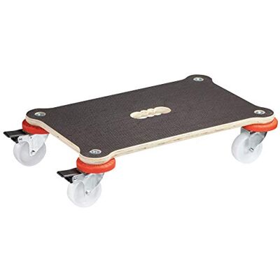 WAGNER Plataforma de Carga MM 1360-52 x 32 cm Ideal para Cajas de Transporte Pesadas con Contenido Sensible, 200 kg de Capacidad de Carga, Antideslizante y con Frenos WAGNER Plataforma de Carga MM 1360-52 x 32 cm Ideal para Cajas de Transporte Pesadas con Contenido Sensible, 200 kg de Capacidad de Carga, Antideslizante y con Frenos