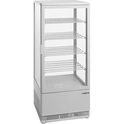 SARO 330 – 1012 SC 100 recirculación nevera vitrina, 98 L, color blanco SARO 330 – 1012 SC 100 recirculación nevera vitrina, 98 L, color blanco