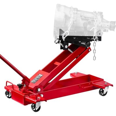 VEVOR Gato Hidráulico de Perfil Bajo 1 T, con Plataforma de Elevación de 18,5-70 cm y Ruedas Giratorias de 360°, Plataforma de Elevación Resistente para Garaje/Taller, Rojo, 850 x 490 x 285 mm VEVOR Gato Hidráulico de Perfil Bajo 1 T, con Plataforma de Elevación de 18,5-70 cm y Ruedas Giratorias de 360°, Plataforma de Elevación Resistente para Garaje/Taller, Rojo, 850 x 490 x 285 mm