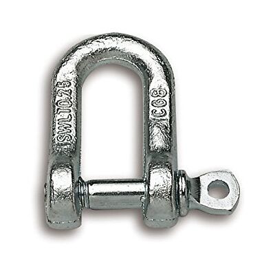 Chapuis grilletes derecha acero galvanizado carga de trabajo indicative/eje, Gris, 10 mm/18 mm, Set de 10 piezas Chapuis grilletes derecha acero galvanizado carga de trabajo indicative/eje, Gris, 10 mm/18 mm, Set de 10 piezas