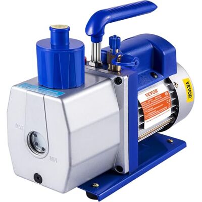 VEVOR Bomba de Vacío 7 CFM 1/3 HP Bomba de Vacío de Aire Acondicionado de Una Sola Etapa Herramienta de Refrigerante de Vacío Definitiva para Instalación y Mantenimiento de Aire Acondicionado VEVOR Bomba de Vacío 7 CFM 1/3 HP Bomba de Vacío de Aire Acondicionado de Una Sola Etapa Herramienta de Refrigerante de Vacío Definitiva para Instalación y Mantenimiento de Aire Acondicionado