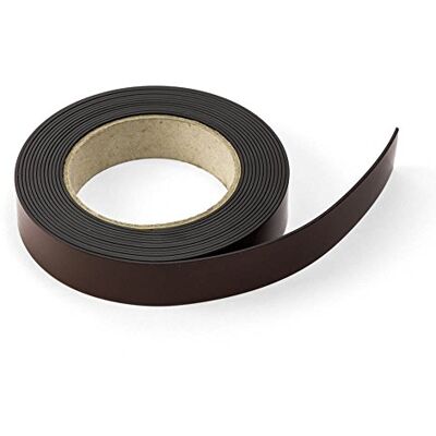 first4magnets Cinta Magnética Flexible Magflex® Con Auto Adhesivo Premium Polaridad B 25.4 Mm De Ancho 30 M De Longitud first4magnets Cinta Magnética Flexible Magflex® Con Auto Adhesivo Premium Polaridad B 25.4 Mm De Ancho 30 M De Longitud