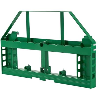 VEVOR Bastidor de Paletas para Minicargadoras, con Enganche de Remolque de 50,8 mm y Manguitos de Lanza, Carga de 1814 kg para Cargadora John Deere, Montaje de Conexión Rápida, Solo Bastidor VEVOR Bastidor de Paletas para Minicargadoras, con Enganche de Remolque de 50,8 mm y Manguitos de Lanza, Carga de 1814 kg para Cargadora John Deere, Montaje de Conexión Rápida, Solo Bastidor