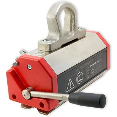 first4magnets Maxx Tg 300 Magnet de Elevacion Controlado A Mano Para Un Manejo Seguro Y Eficiente de Materiales Ferrosos 300kg de Carga de Trabajo Segura first4magnets Maxx Tg 300 Magnet de Elevacion Controlado A Mano Para Un Manejo Seguro Y Eficiente de Materiales Ferrosos 300kg de Carga de Trabajo Segura
