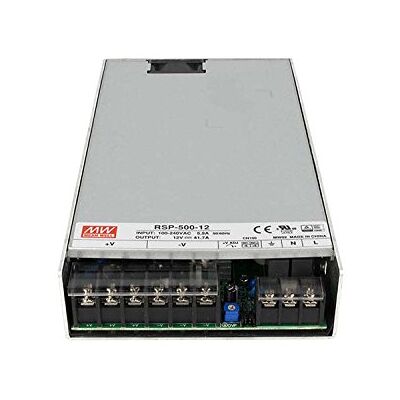 Fuente de alimentación Mean Well RSP-500-12 - 12V/500W - Uso interior Fuente de alimentación Mean Well RSP-500-12 - 12V/500W - Uso interior