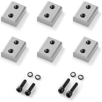 VEVOR Cuchillas Cortadoras de Varillas de Refuerzo, 28 mm, Diámetro n.° 9, Doble Cara, Acero Cr12MoV de Alta Dureza, con Tornillos y Arandelas de Resorte, 36 x 28 x 15 mm, 6 uds, Fácil Reemplazo VEVOR Cuchillas Cortadoras de Varillas de Refuerzo, 28 mm, Diámetro n.° 9, Doble Cara, Acero Cr12MoV de Alta Dureza, con Tornillos y Arandelas de Resorte, 36 x 28 x 15 mm, 6 uds, Fácil Reemplazo