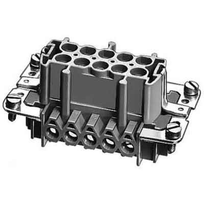 Wieland CONECTOR HEMBRA 16 POLOS 16A. Incluye 10 piezas Wieland CONECTOR HEMBRA 16 POLOS 16A. Incluye 10 piezas