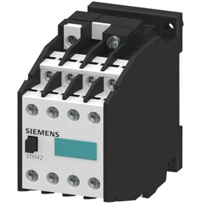 Siemens 3th42 Contactor auxiliar 3th4 44e 220/230vac 50hz tornillo Siemens 3th42 Contactor auxiliar 3th4 44e 220/230vac 50hz tornillo