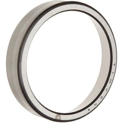 Timken Tapered rodamiento de rodillo, estándar taza, tolerancia, diámetro exterior recta, acero, pulgadas, 4.7240 "Diámetro exterior, 0.9843" Ancho Timken Tapered rodamiento de rodillo, estándar taza, tolerancia, diámetro exterior recta, acero, pulgadas, 4.7240 "Diámetro exterior, 0.9843" Ancho