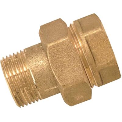Boutte Unión Esférico-Cónica en Latón 26x34mm - Conector de Tubería Boutte Unión Esférico-Cónica en Latón 26x34mm - Conector de Tubería