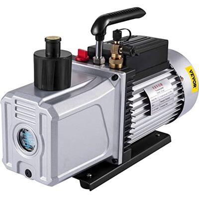 VEVOR Bomba de Vacío 12 CFM 1 HP Bomba de Vacío de Aire Acondicionado Herramienta de Refrigerante Definitiva 340 L/min HVAC Vacío para Aire Acondicionado Doméstico, Automóviles VEVOR Bomba de Vacío 12 CFM 1 HP Bomba de Vacío de Aire Acondicionado Herramienta de Refrigerante Definitiva 340 L/min HVAC Vacío para Aire Acondicionado Doméstico, Automóviles