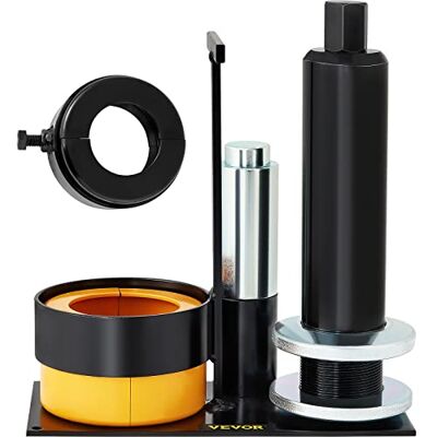VEVOR Extractor de Engranajes de Acero, Compatible con Dana 30, 40, 60, 70, Rodamientos Ford de 23 cm Extractor de Cojinetes de 3 Carcasas, Extractor de Piñones, Desmontaje para Reparación de Talleres VEVOR Extractor de Engranajes de Acero, Compatible con Dana 30, 40, 60, 70, Rodamientos Ford de 23 cm Extractor de Cojinetes de 3 Carcasas, Extractor de Piñones, Desmontaje para Reparación de Talleres