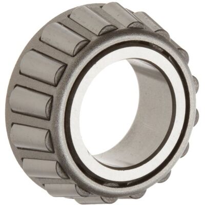Timken Rodamiento cónico, cono único, tolerancia estándar, perforación recta, acero, pulgadas, 1,3750 pulgadas ID, 0,7710 cm de ancho Timken Rodamiento cónico, cono único, tolerancia estándar, perforación recta, acero, pulgadas, 1,3750 pulgadas ID, 0,7710 cm de ancho