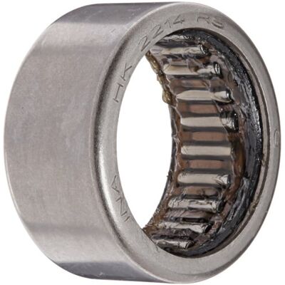 INA Rodamiento de agujas HK2214RS, taza dibujada enjaulada, anillo exterior y rodillo, jaula de acero, extremo abierto, solo sello, métrico, 22mm OD, 28mm Ancho, 8000rpm Velocidad máxima de rotación INA Rodamiento de agujas HK2214RS, taza dibujada enjaulada, anillo exterior y rodillo, jaula de acero, extremo abierto, solo sello, métrico, 22mm OD, 28mm Ancho, 8000rpm Velocidad máxima de rotación