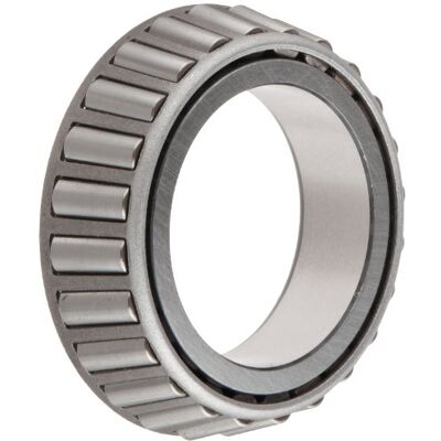 Timken Tapered rodamiento de rodillo, único cono estándar, tolerancia, recto calibre, acero, pulgadas, 2.4400 "ID, 0.9690" Ancho Timken Tapered rodamiento de rodillo, único cono estándar, tolerancia, recto calibre, acero, pulgadas, 2.4400 "ID, 0.9690" Ancho