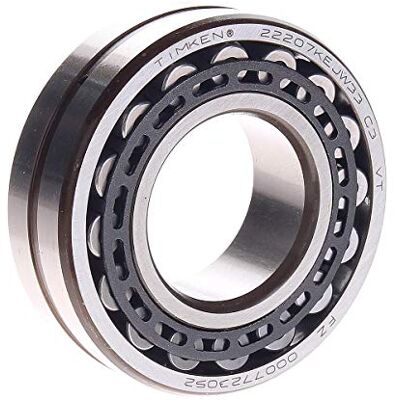 Timken 22207KEJW33C3 Series 222 Rodamiento de rodillo esférico, calibre cónico, jaula de acero nitruro estampado, alta perf, Std. Orificios y ranura de lub en OR, RIC > Normal, 35 mm de diámetro Timken 22207KEJW33C3 Series 222 Rodamiento de rodillo esférico, calibre cónico, jaula de acero nitruro estampado, alta perf, Std. Orificios y ranura de lub en OR, RIC > Normal, 35 mm de diámetro