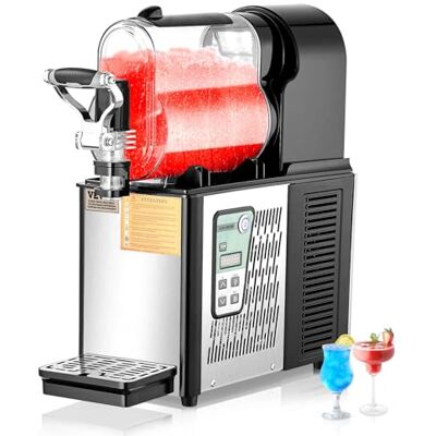 VEVOR Máquina de Granizados Comercial con Tanque de 3 L Máquina para Hacer Batidos de Acero Inoxidable 12 Tazas Máquina para Hacer Granizados para Fiestas en Hogar, Restaurantes, Cafeterías, Bares VEVOR Máquina de Granizados Comercial con Tanque de 3 L Máquina para Hacer Batidos de Acero Inoxidable 12 Tazas Máquina para Hacer Granizados para Fiestas en Hogar, Restaurantes, Cafeterías, Bares