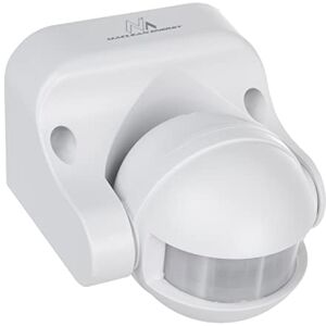 Maclean Mce358 W - Sensor de movimiento infrarrojo, Blanco, 12M, IP44 Maclean Mce358 W - Sensor de movimiento infrarrojo, Blanco, 12M, IP44