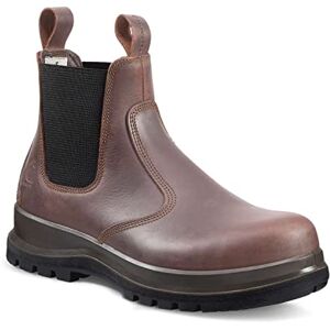 Carhartt Carter Bota Chelsea de seguridad S3, tecnología Rugged Flex Para Hombre, Marrón oscuro, 36 Carhartt Carter Bota Chelsea de seguridad S3, tecnología Rugged Flex Para Hombre, Marrón oscuro, 36