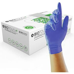 Guantes de examen biodegradables BioTouch de Unigloves - AQL 1.5 - Azul violeta Guantes de examen biodegradables BioTouch de Unigloves - AQL 1.5 - Azul violeta