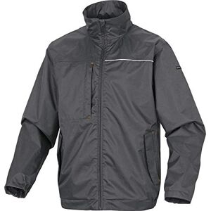 Deltaplus Delta Plus Lluvia Chaqueta de poliéster con revestimiento de PVC, gris de naranja, s, 10 unidades) Deltaplus Delta Plus Lluvia Chaqueta de poliéster con revestimiento de PVC, gris de naranja, s, 10 unidades)