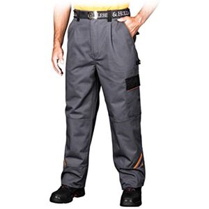 REIS Pro-T_Sbp46 Pro Master Pantalones Trabajo, Pantalón Protector (talla 46), color negro y naranja REIS Pro-T_Sbp46 Pro Master Pantalones Trabajo, Pantalón Protector (talla 46), color negro y naranja