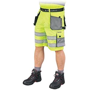 REIS Leber&Hollman LH-FMNX-TS_YSB3XL Pantalón corto de protección, color amarillo y gris, talla 3XL REIS Leber&Hollman LH-FMNX-TS_YSB3XL Pantalón corto de protección, color amarillo y gris, talla 3XL