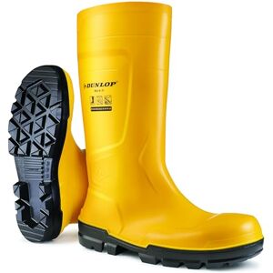 Dunlop Work-It S5 – Botas de trabajo para hombre y mujer- Impermeables con puntera de acero y suela antideslizante – Amarillas – Tallas 35–50 Dunlop Work-It S5 – Botas de trabajo para hombre y mujer- Impermeables con puntera de acero y suela antideslizante – Amarillas – Tallas 35–50