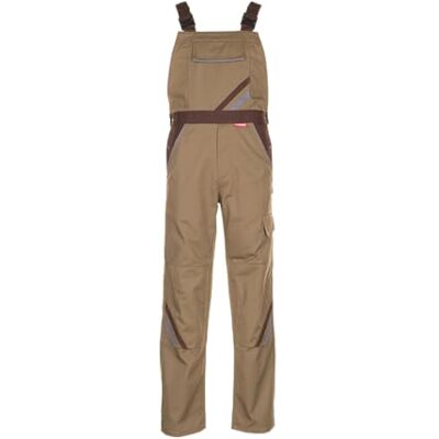 Planam Peto para hombre, color beige, talla talla inglesa: 70w x regular Planam Peto para hombre, color beige, talla talla inglesa: 70w x regular