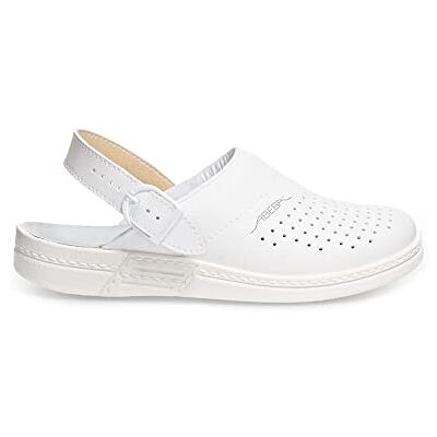Abeba Zapatillas Bajas Unisex adulto, color Blanco, talla 40 Abeba Zapatillas Bajas Unisex adulto, color Blanco, talla 40