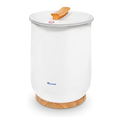 QUIRUMED Cubo Calentador de Toallas, para SPA, para salón de Belleza, Capacidad 20 litros, Indicador de Superficie Caliente, Apagado automático, Indicador Led, Color Blanco QUIRUMED Cubo Calentador de Toallas, para SPA, para salón de Belleza, Capacidad 20 litros, Indicador de Superficie Caliente, Apagado automático, Indicador Led, Color Blanco