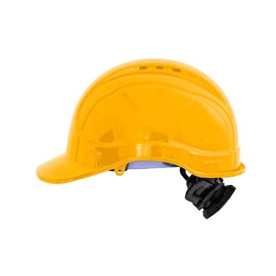 Irudek STILO 300V Amarillo – Casco de Seguridad ventilado en ABS, Aislamiento eléctrico 1000 V c.a. / 1500 V c.c., arnés 6 Puntos con Ruleta, EN 397 / EN 50365, Talla 52-66 cm Irudek STILO 300V Amarillo – Casco de Seguridad ventilado en ABS, Aislamiento eléctrico 1000 V c.a. / 1500 V c.c., arnés 6 Puntos con Ruleta, EN 397 / EN 50365, Talla 52-66 cm